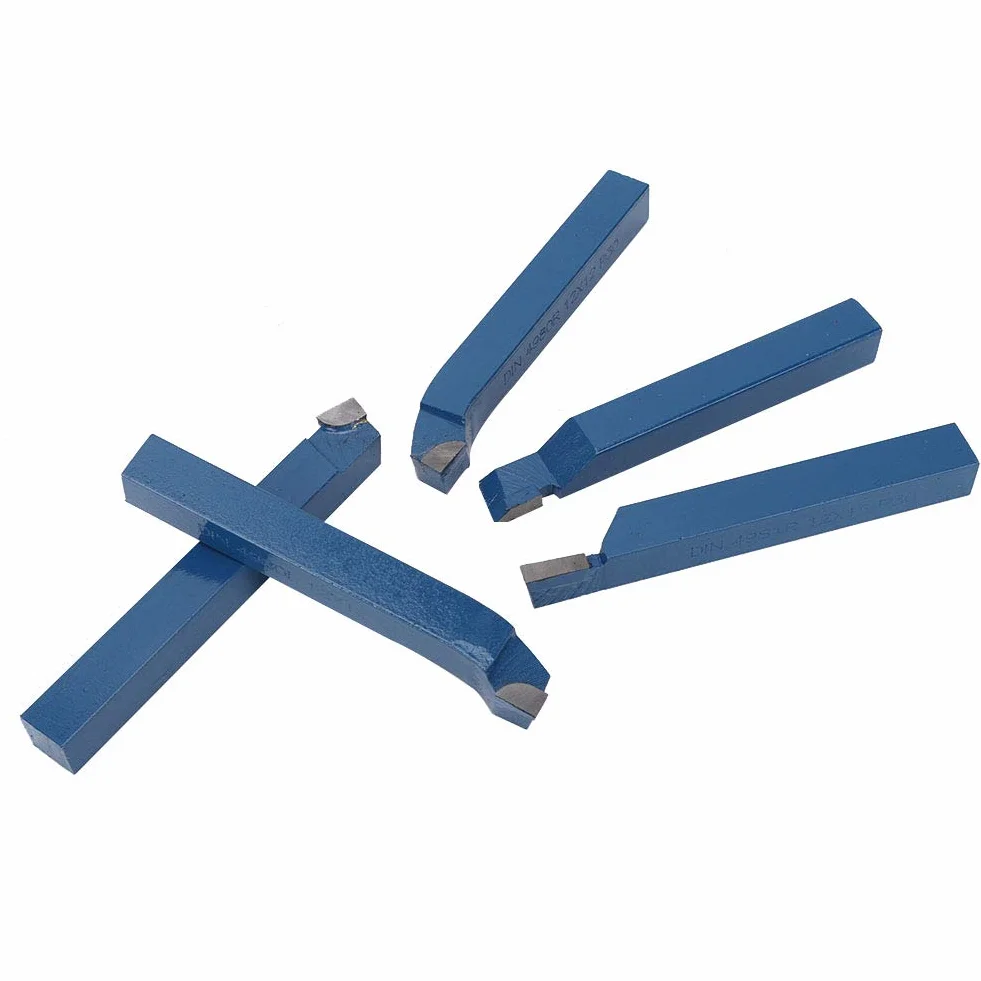 Herramienta de Torneado, Herramienta de Torno de Carburo Profesional, Punta Soldada para Tornos Generales Tornos Semiautomáticos(16 * 16 mm)