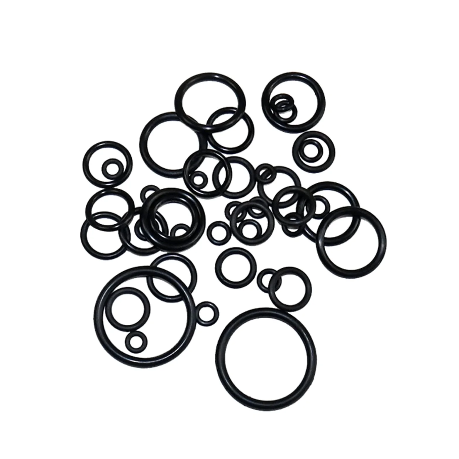 Piezas de hardware 250 unids/caja NBR Kit de anillo de sellado Espesor 1/1,5 mm Caucho de nitrilo NBR Junta tórica Anillo de sellado O Anillos Juego de goma,Material Confiable