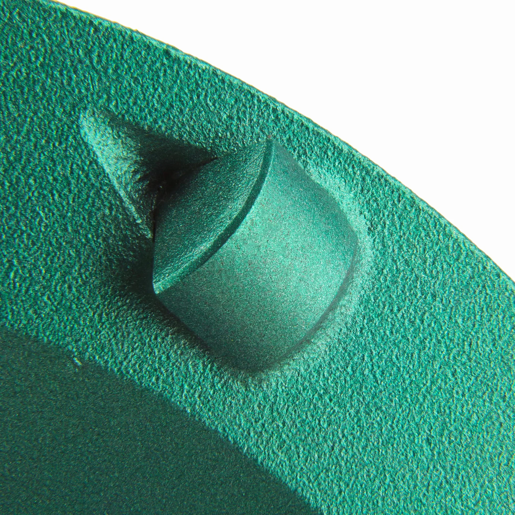 PRODIAMANT Muela de copa de diamante PCD premium 125 / 22,2 4 segmentos verde PDX829.793
