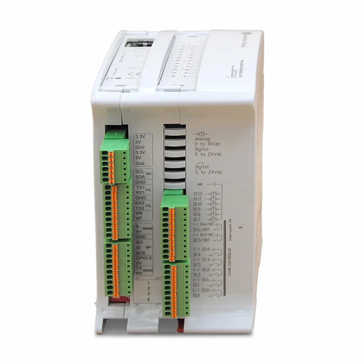 PLC industrial ESP32 PLC 21 – Controlador lógico programable con 21 E/S – WiFi y Bluetooth – Compatible con Arduino IDE, Modbus y MQTT – Industrial Shields