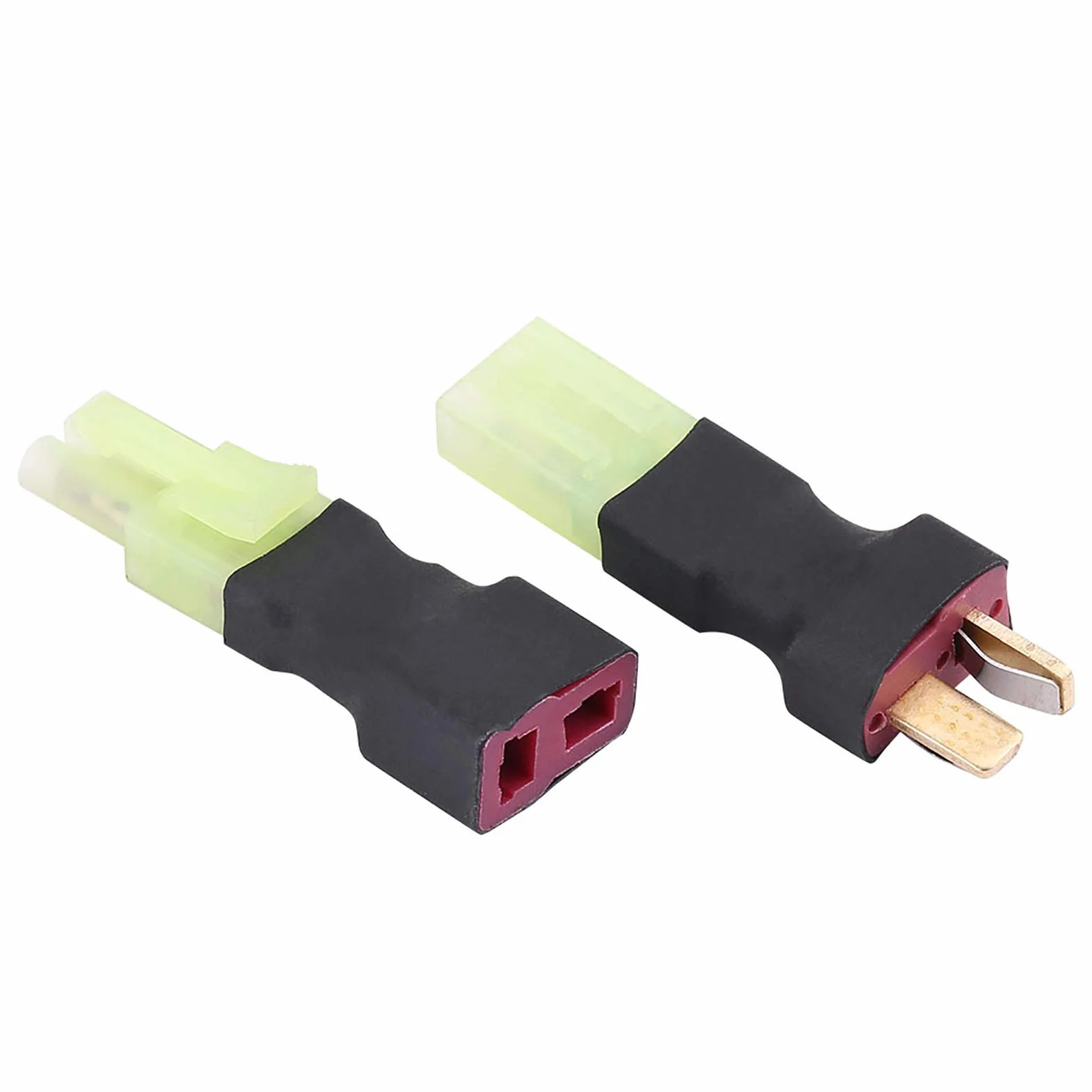 Adaptador Hembra T a Macho Deans Plug conector coche avión helicóptero Quadcopter batería Lipo RC