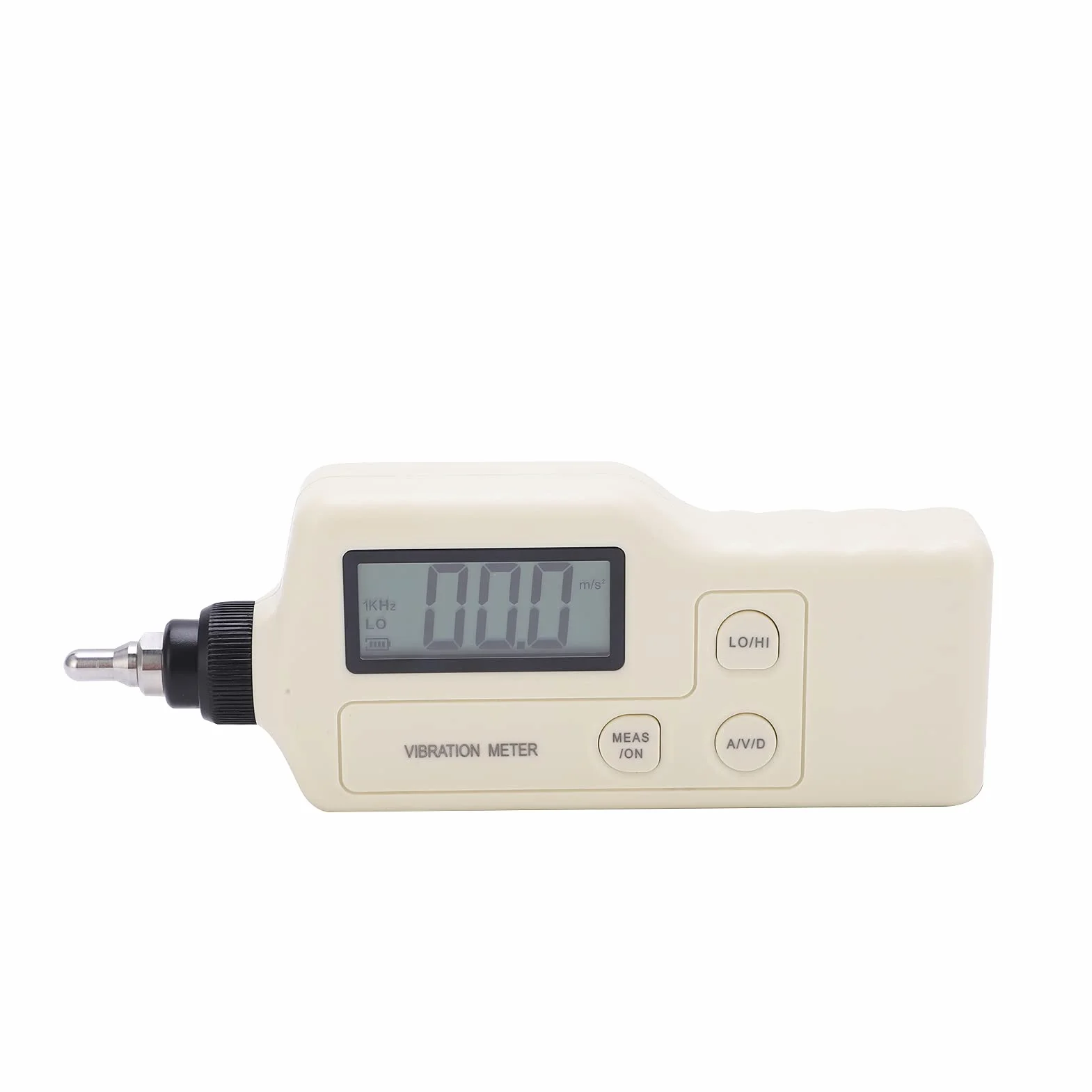 ViaGasaFamido Medidor de Vibración Liviano, Medidor de Vibración Portátil LCD para Detección de Fallas Mecánicas, Mide hasta 199,9 m/S² de Aceleración para Ingenieros