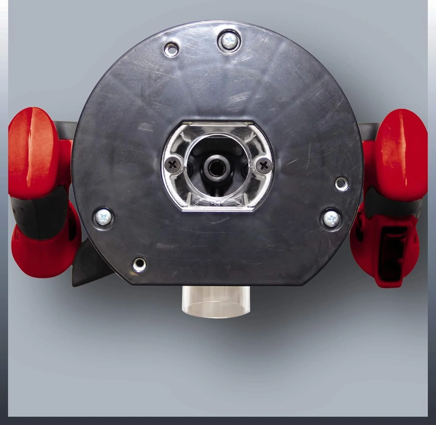 Einhell Fresadora eléctrica con cable TE-RO 1255 E (1200 W, 230 V, 50 Hz, control electrónico, profundidad de fresado regulable, 5,2 Amperios, con dispositivo de sujeción de 6 + 8 mm)