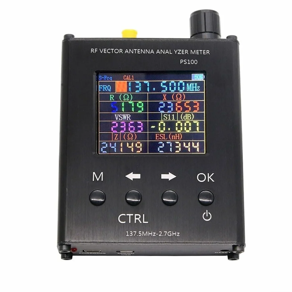 PS100 N1201SA UV RF Vector Impedancia Antena Analizador Tester Mediciones eficientes, Rendimiento duradero