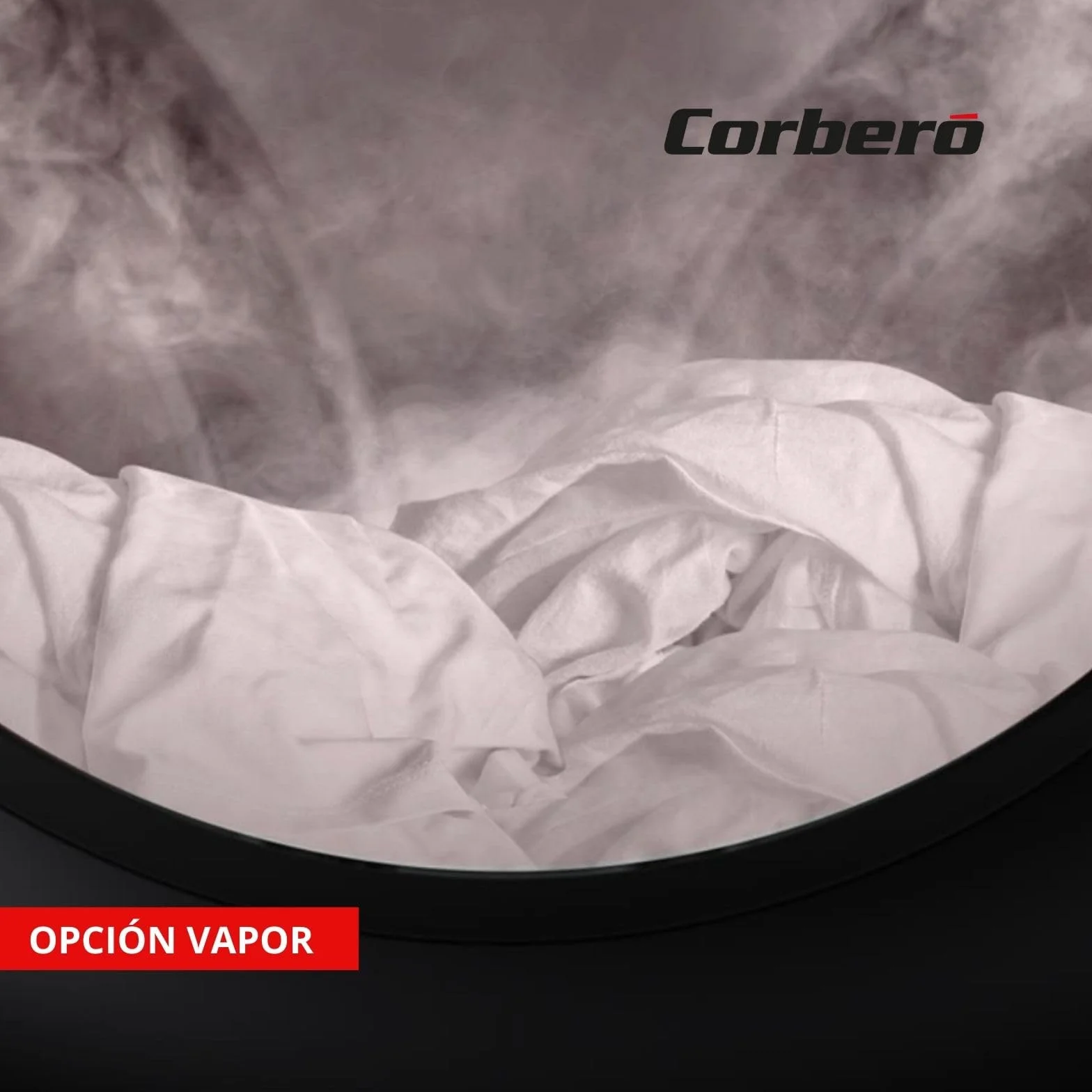 Corbero Lavadora Carga Frontal CLT9BL1423 9 Kg 1400 Rpm Inverter 16 Programas Vapor Blanco