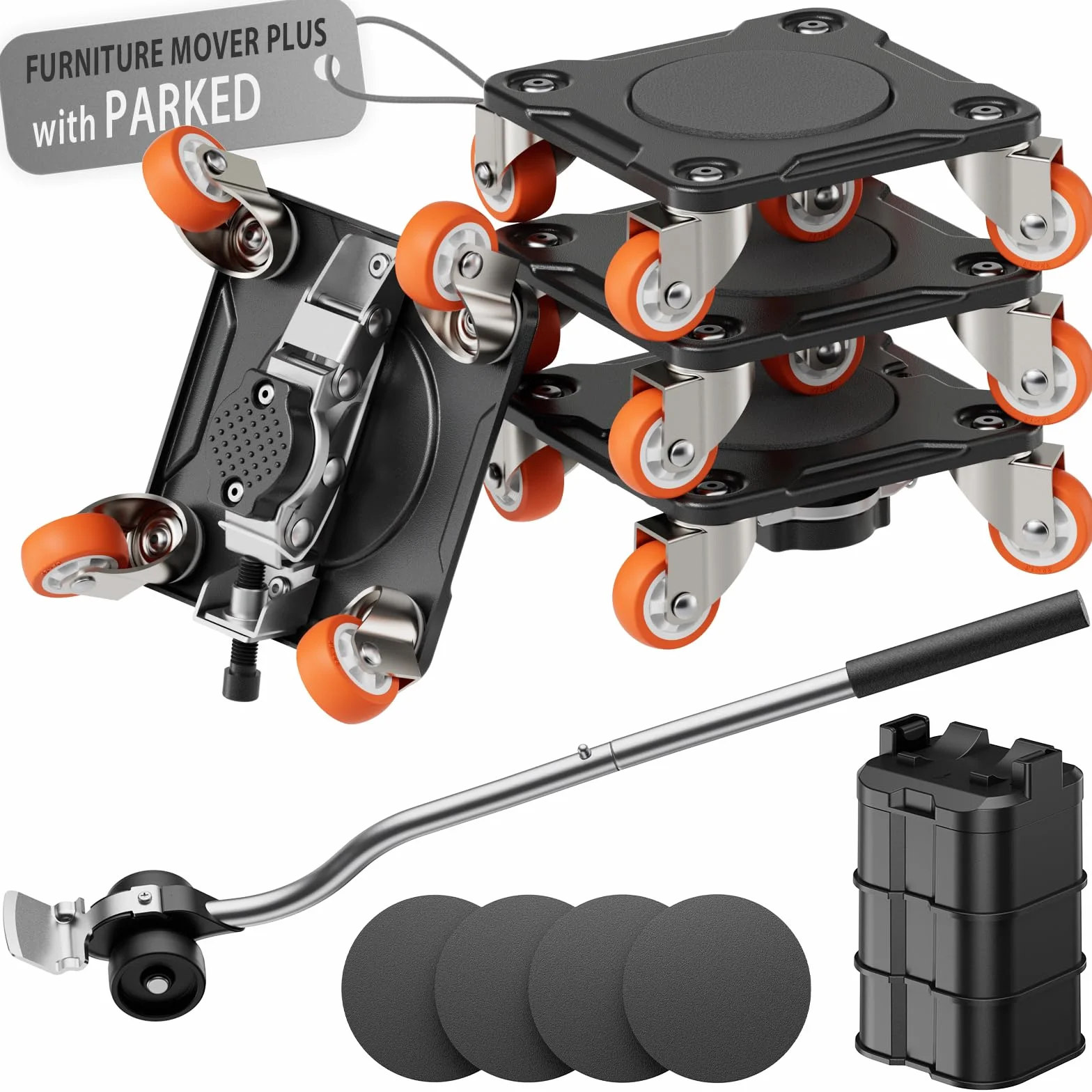 ONEON Kit Ruedas Mover Muebles Pesados con Elevador