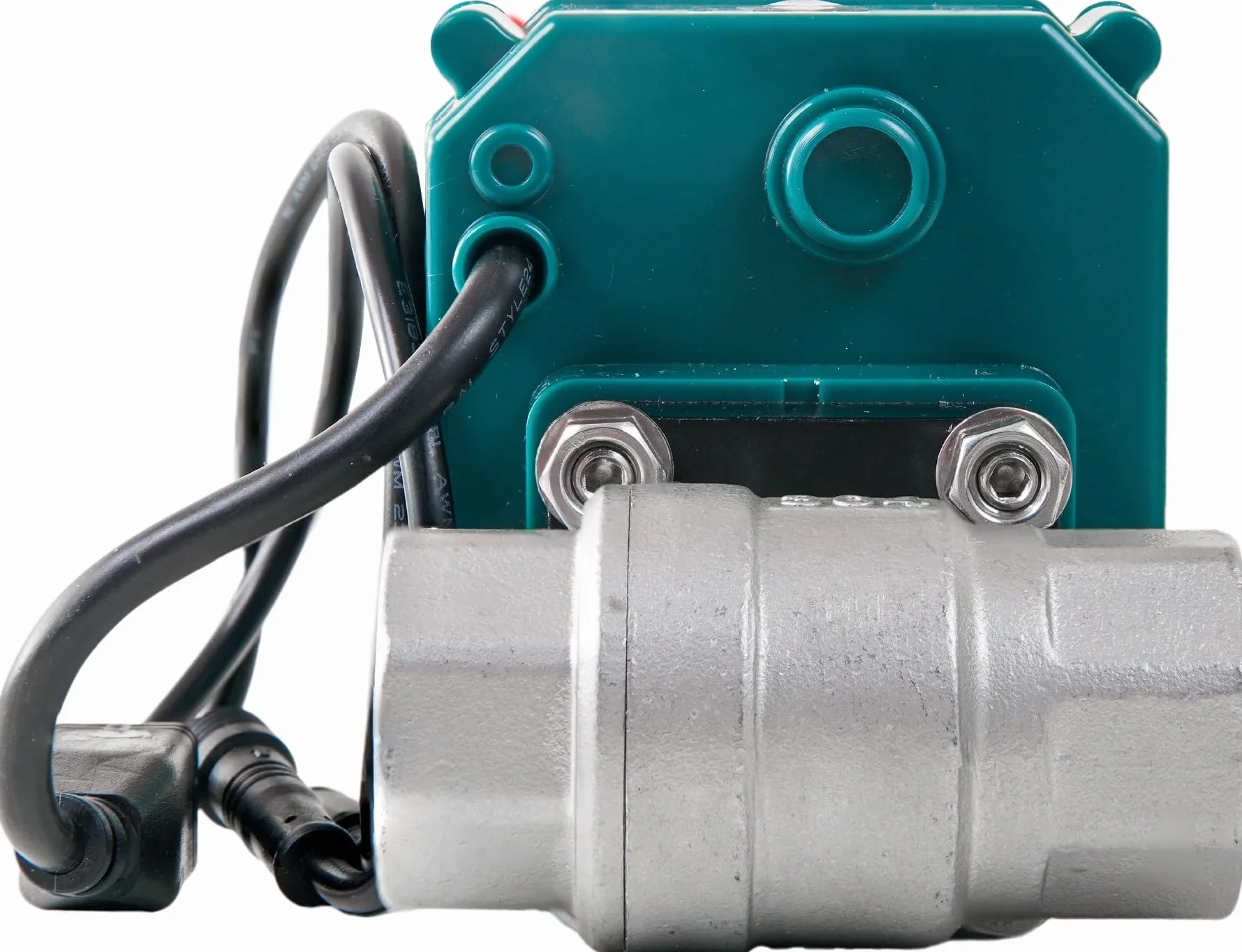 FrankEver Smart water valve DN20 – Válvula inteligente de agua Wi-Fi impulsada por Shelly, Sin hub requerido, Control remoto del caudal de agua con la app Shelly, Alexa, Home Assistant