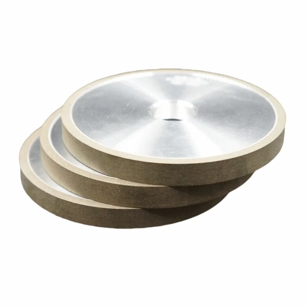 discos abrasivos, Muela abrasiva de diamante, resina CBN, nitruro boro cúbico, 150 mm, 200, acero alta velocidad for rectificado metales, herramienta corte eléctrica/100 x 10 20 4(100 * 10 * 20 * 4)