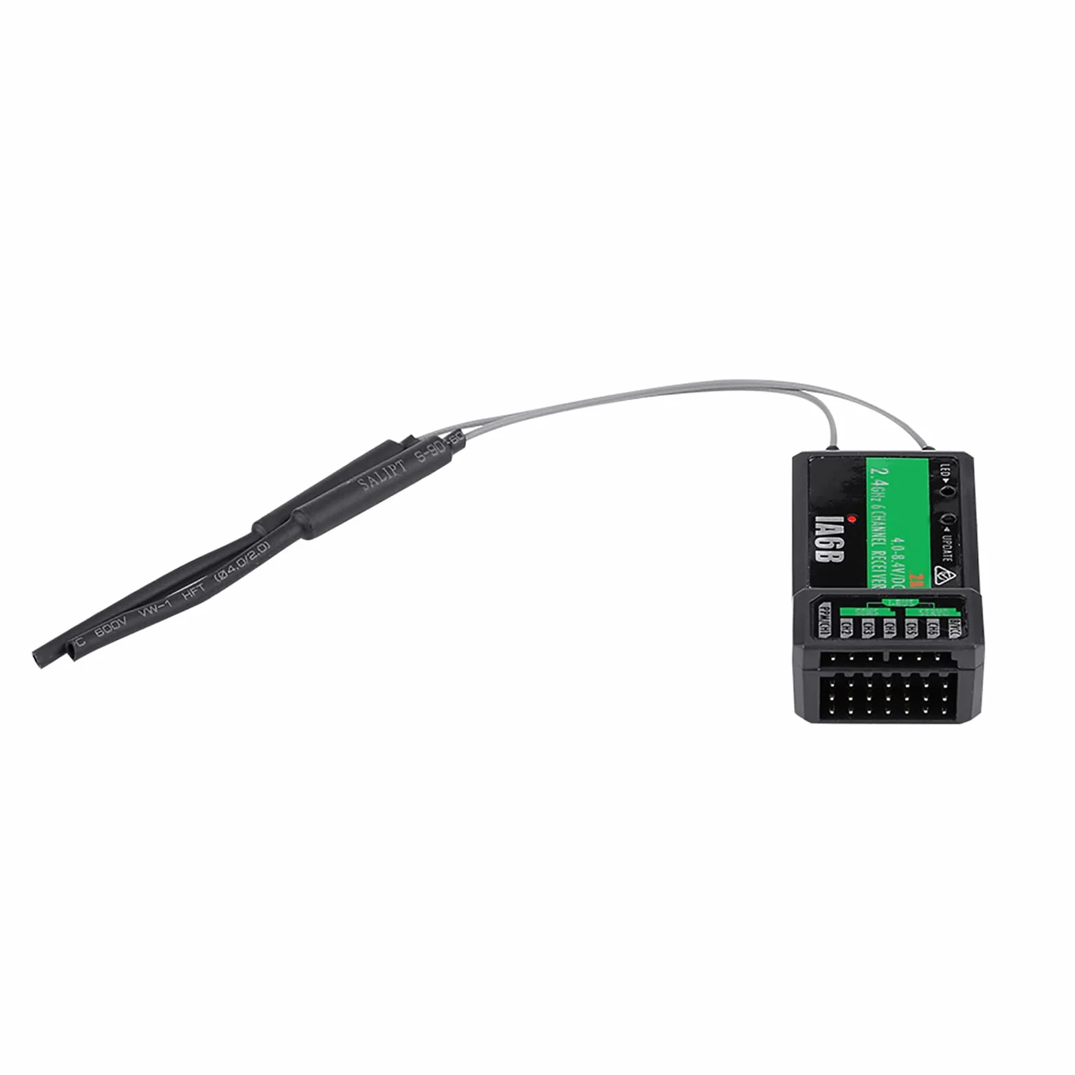 Flysky FS‑IA6B IA6B 2,4 GHz 6CH RC Receptor PPM para FS‑I6X FS‑I6S I8