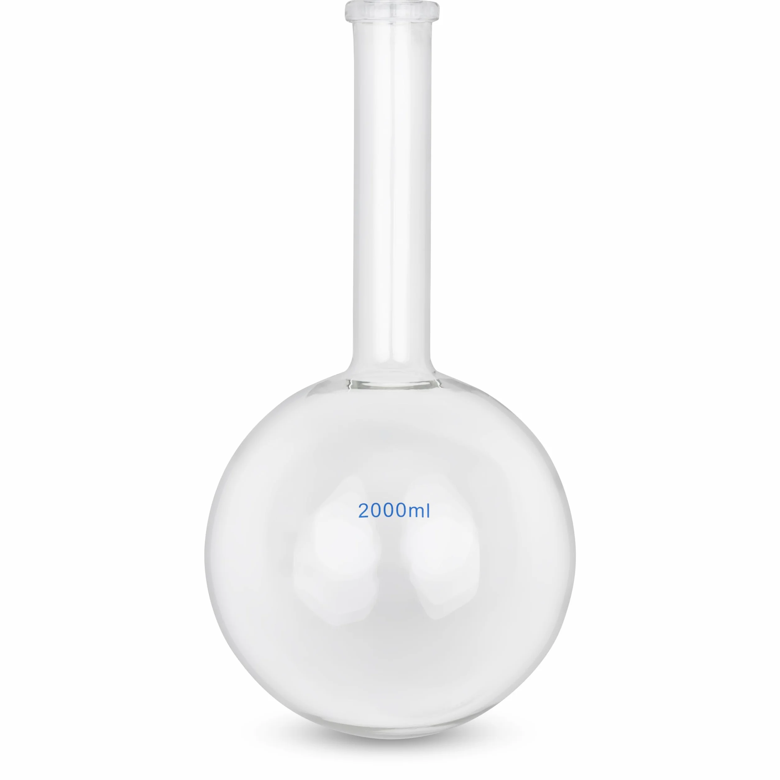 Steinberg Systems Matraz de Fondo Redondo 2000 ml Vidrio Borosilicato 3,3 160°C