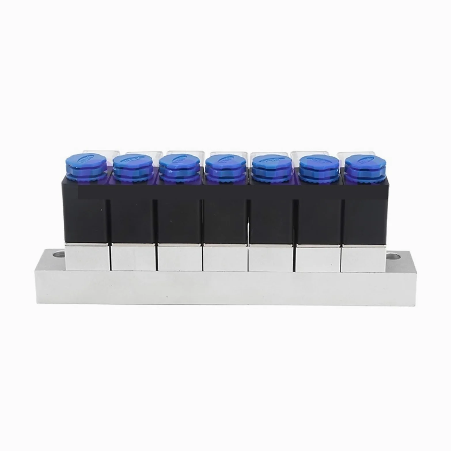 Electroválvula neumática de aluminio de 3 vías 3V1-06, puerto 1/8" BSP, 6 W, CC 24 V, CA 220 V, microcontrol, for gas y electroválvula de colector.(3-SET)