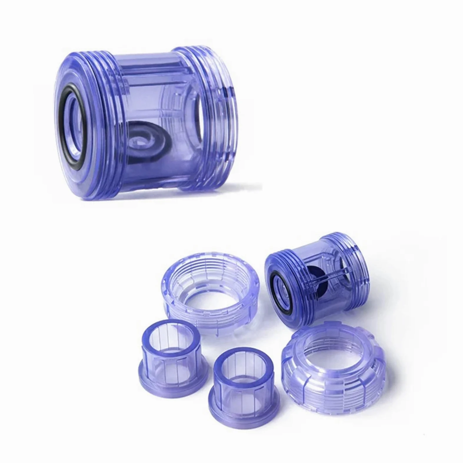 Válvula antirretorno unidireccional de PVC 20 mm a 63, accesorio for tubería UPVC for riego jardines, acuarios y peceras(DIN 25mm)