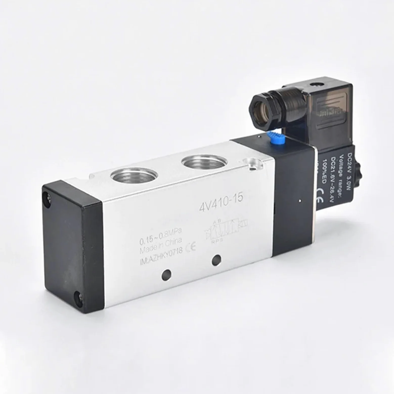 Electroválvula neumática de 5 vías y 2 Posiciones, 4V210-08 y 4V310-10, 12 V, 24 V y 220 V(4V110-06,DC12V)