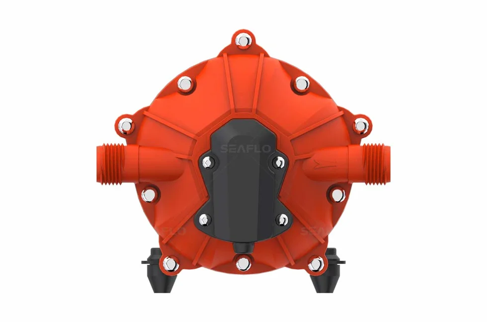 SEAFLO bomba de diafragma serie 55 - 12V CC, 5.5 GPM, 60 PSI con INTERRUPTOR DE PRESIÓN DE TRABAJO PESADO