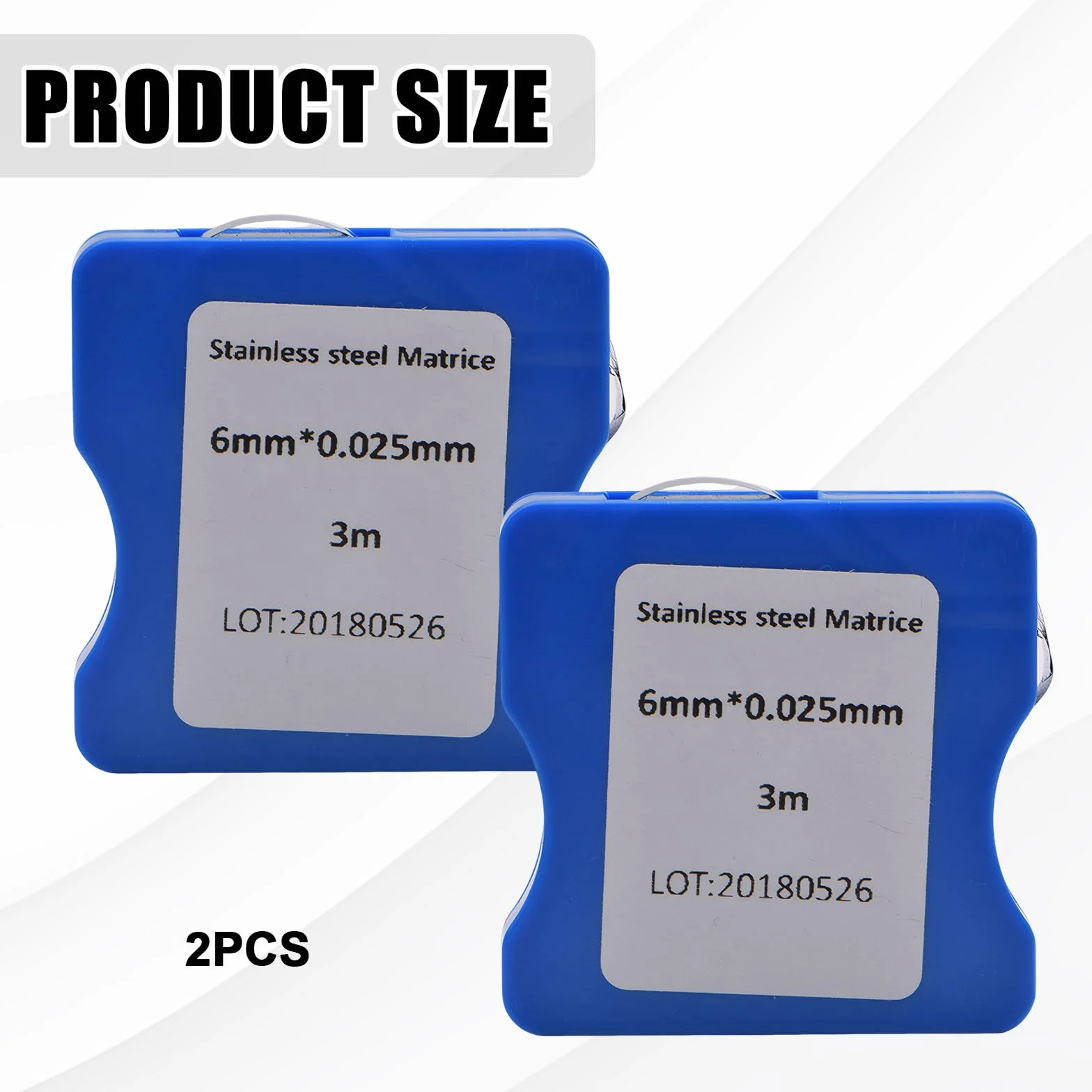 Papel De Lija Dental 2 Pcs Tiras De Lijado Abrasivos Dientes