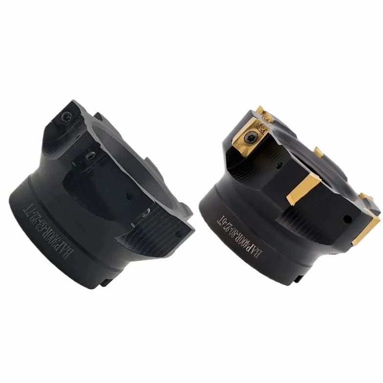 1 unidad BAP 300R 400R ángulo recto de 90 grados BAP300R BAP400R herramientas de cabezal de corte de fresado frontal inserto de carburo APMT1135 APMT1604 (no incluye insertos)(BAP300R-80-27-8T)