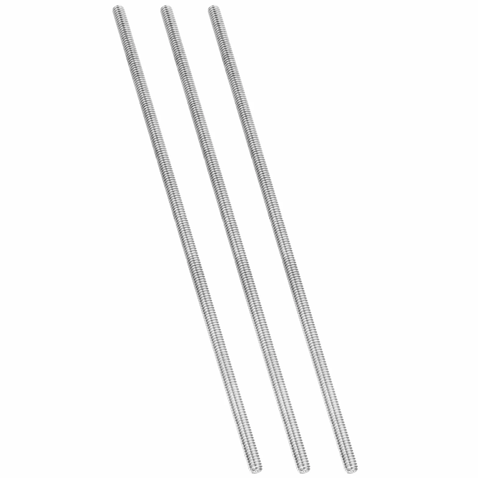 Varilla Roscada Acero Inoxidable 304 UNC 1/4"-20 10" 3 Piezas Rosca Derecha
