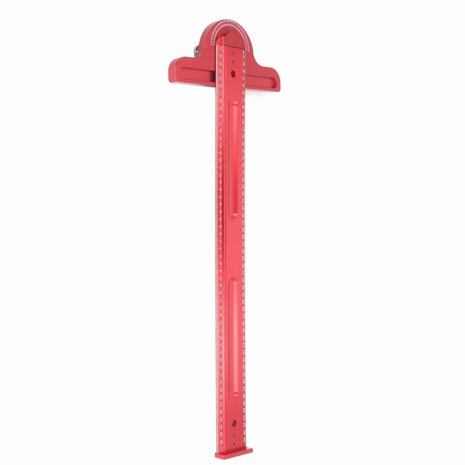 Herramienta de Precisión con Escuadra en T para Carpintería para Artesanos Profesionales, Buscador de ángulos de Aleación de Aluminio de 550mm