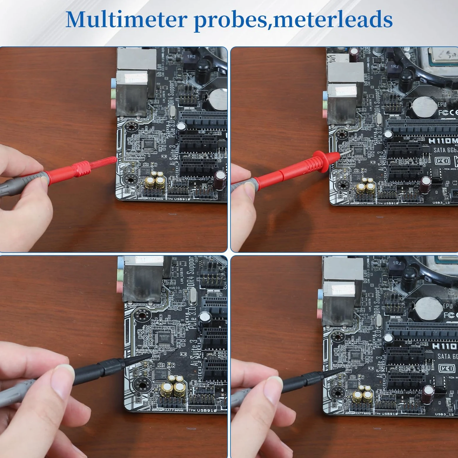multímetro cables