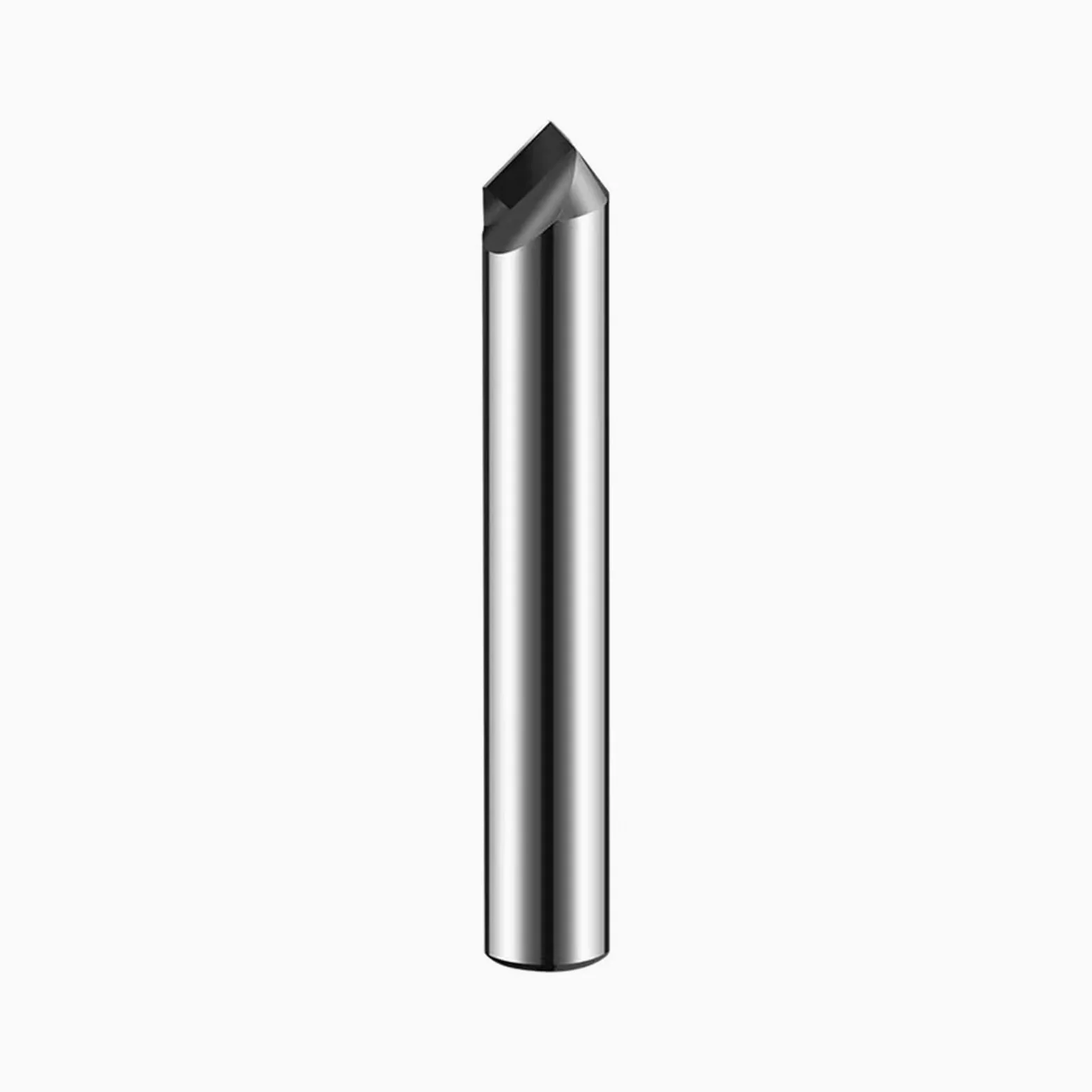 PCD Cortador de fresador de diamantes Herramienta de mecanizado de 90 grados material nuevo CNC Bits de grabado de grabado de carburo enrutador(10mm)