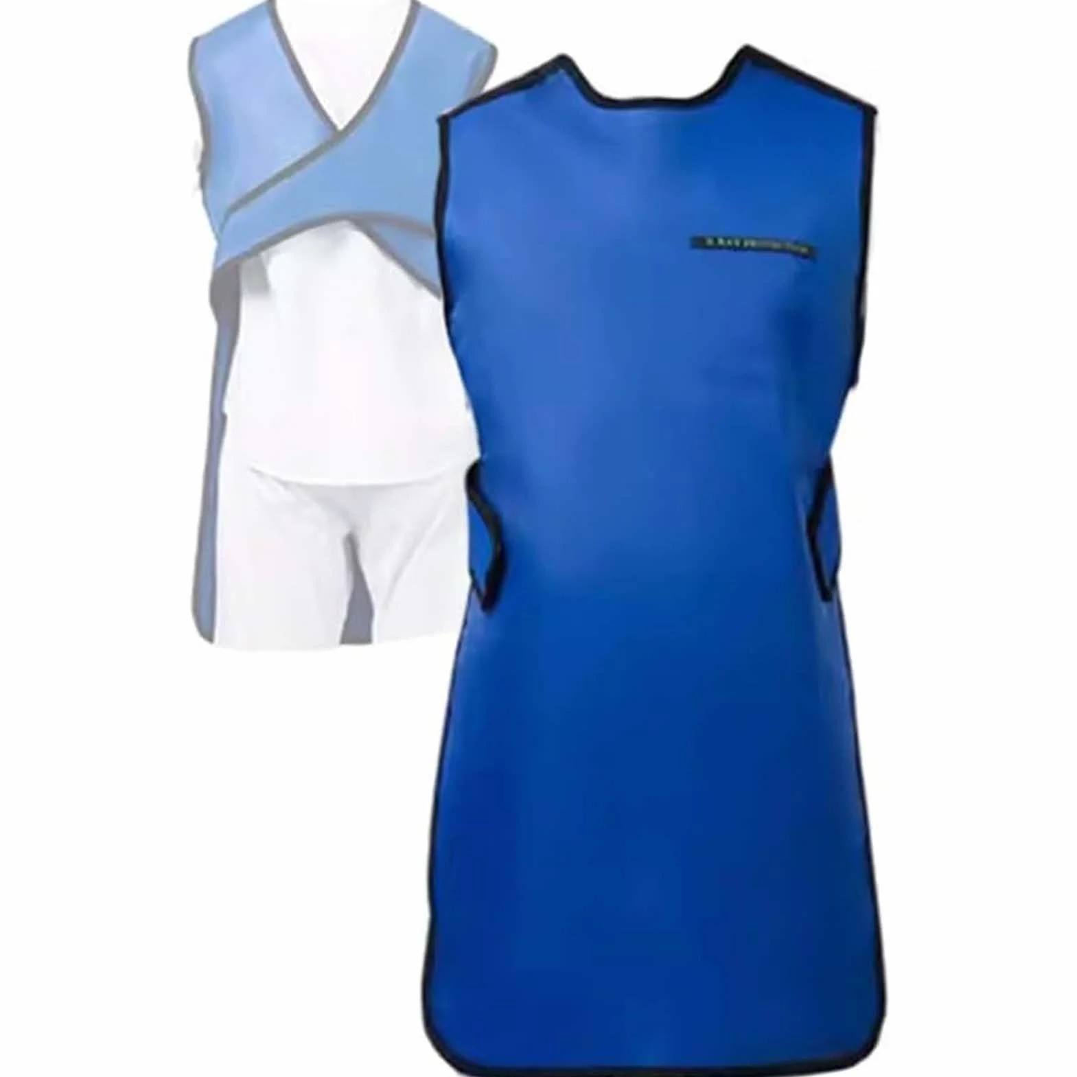 Delantal de Plomo Chaleco de Plomo Protector de Rayos X Delantal de Plomo Ligero de protección contra la radiación Ropa de Escudo Chaleco Traje CT Adulto Mascotas Unisex,0.35mm PB,100x60cm