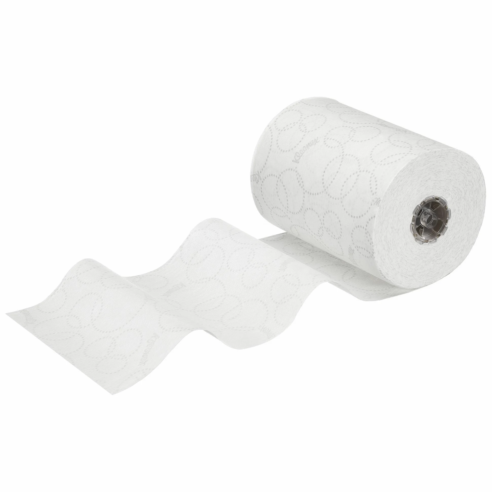 Kleenex Ultra Slimroll Papel Secamanos 6781, Suave, Absorbente y Eficiente, Papel Secamanos Blanco, Compatible con Dispensador Aquarius, 6 Rollos de 100 m Cada Uno, 2 Capas