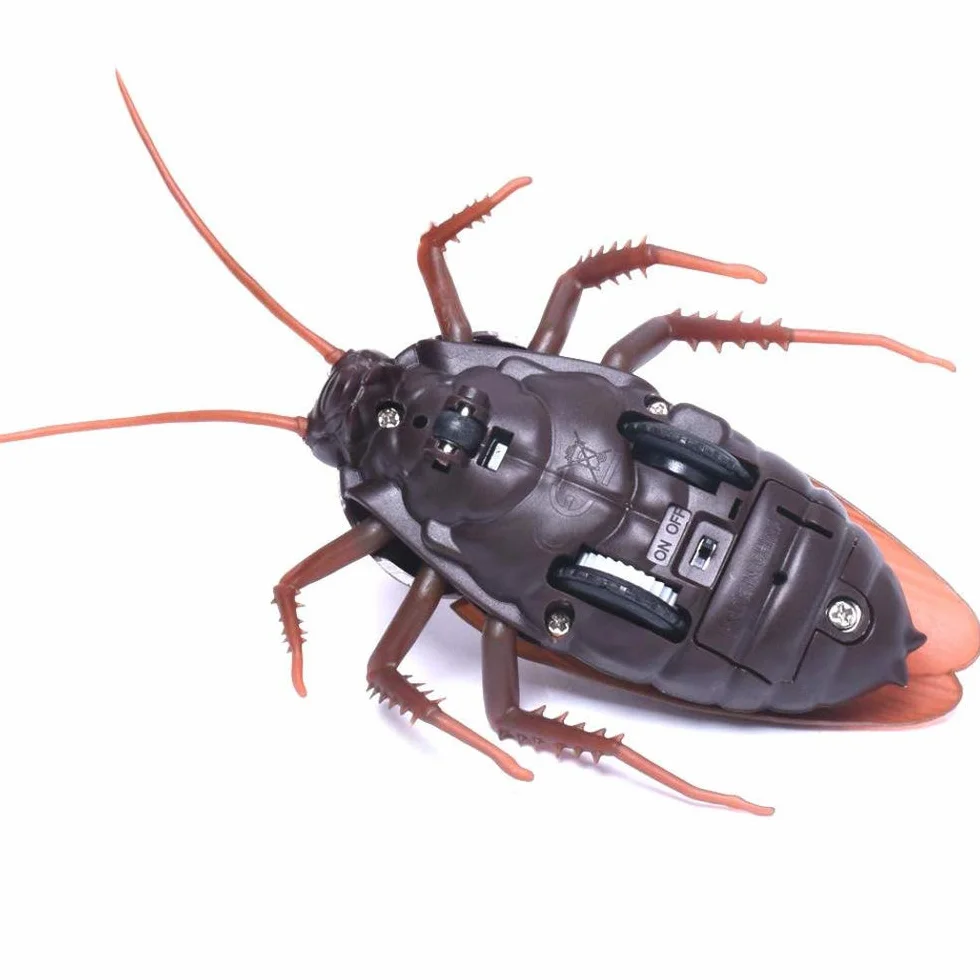Cucaracha de Control Remoto, Juguete de Alta Simulación por Infrarrojos para Niños, Regalo Halloween Navidad