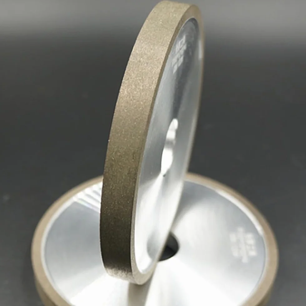 discos abrasivos, Muela abrasiva de diamante, resina CBN, nitruro boro cúbico, 150 mm, 200, acero alta velocidad for rectificado metales, herramienta corte eléctrica/100 x 10 20 4(100 * 10 * 20 * 4)