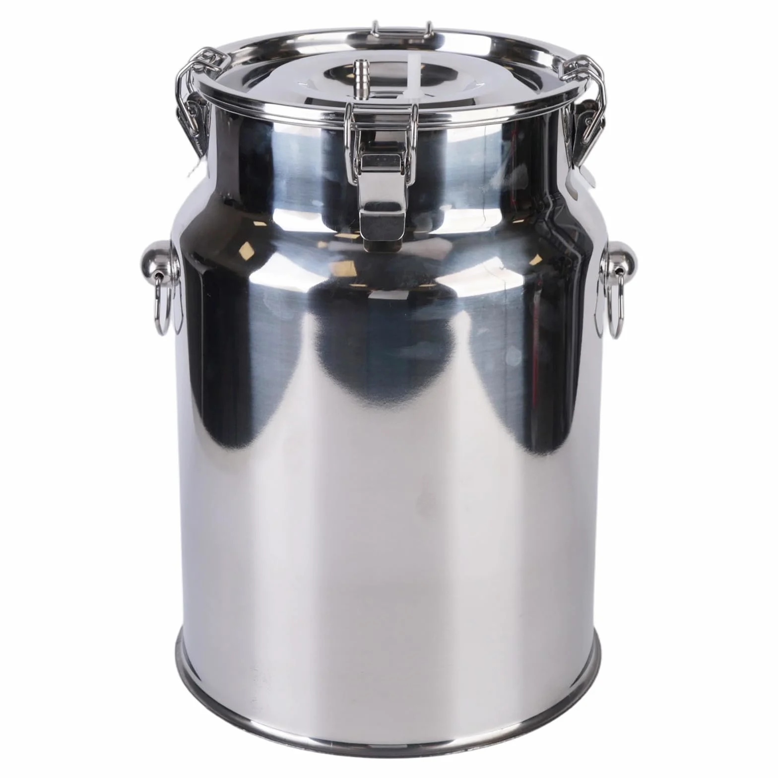 Cubo profesional para ordeñadora de 10 L, diseño de acero inoxidable para ganado, ovejas y cabras, accesorios para ordeñadora de vacas