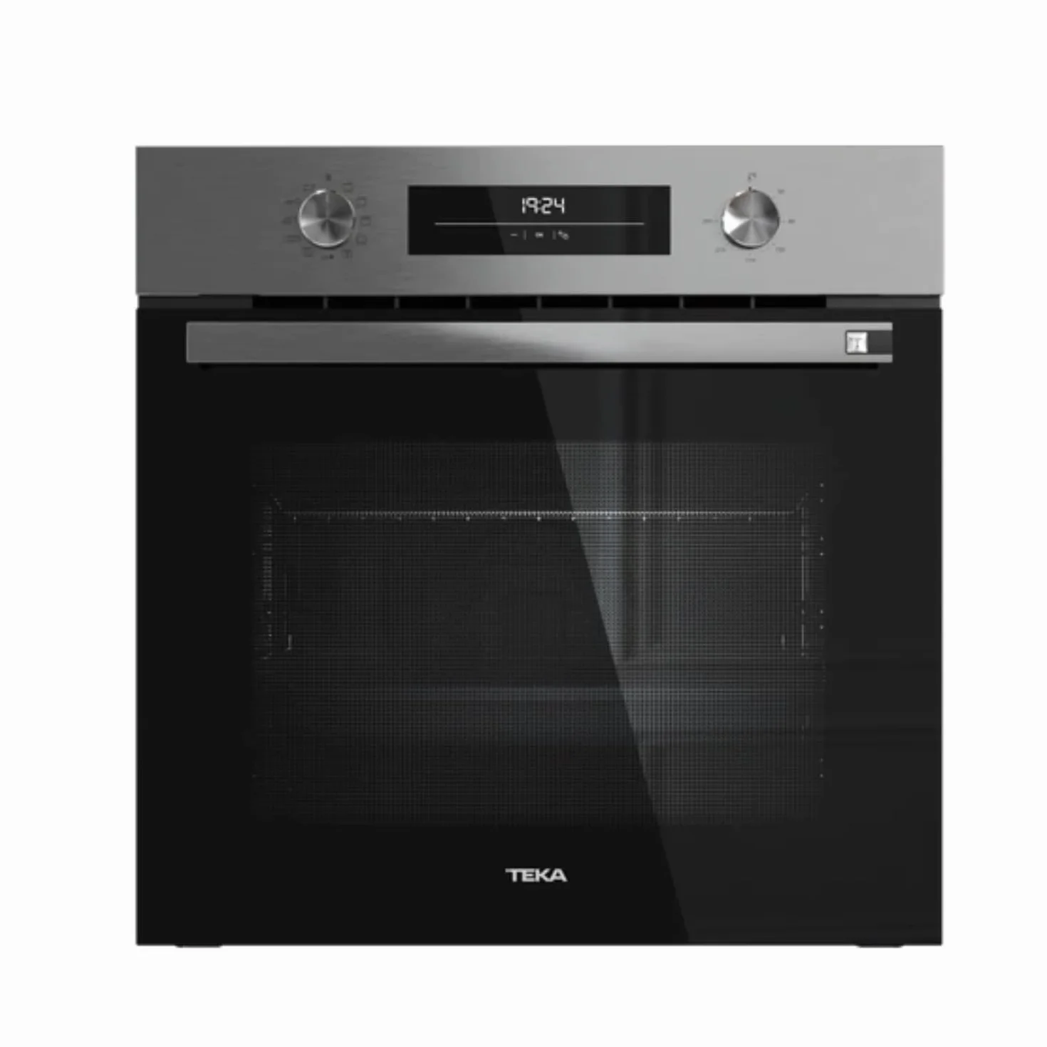 TEKA Horno Multifunción DualClean NEO HSB 6250 P, 8 Funciones Cocción, Autolimpieza Pirolítica, Acero Inoxidable, Clase A+
