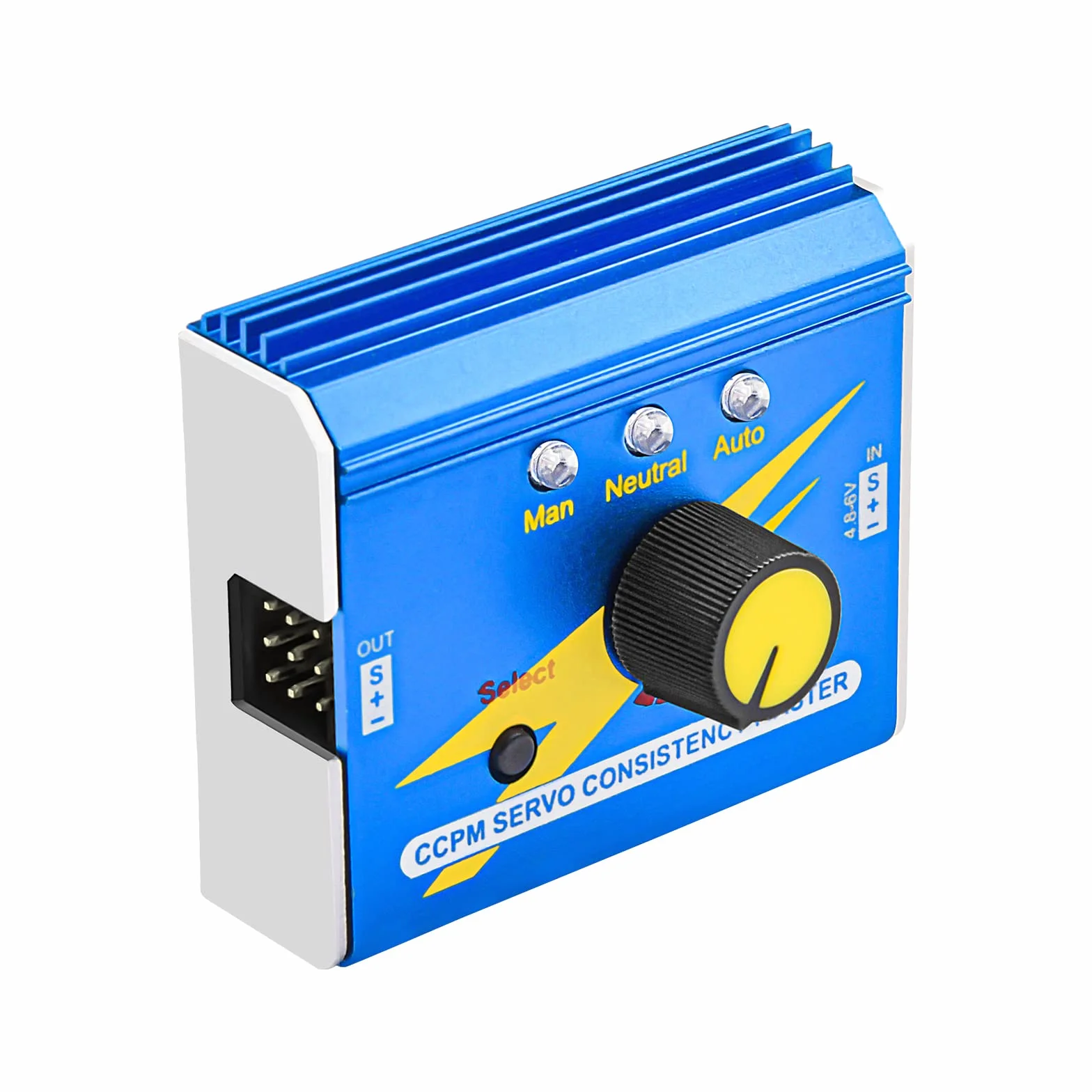 Diymore 3CH Digital Servo Tester DC 4.8V-6V RC Servo Controller CCPM for ESCs Servo Motor