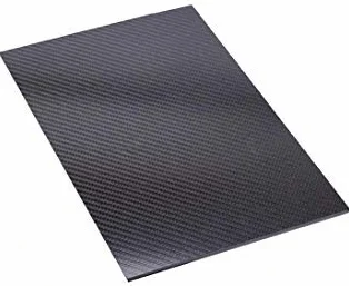 Plancha fibra de carbono matte 100% twill 2/2 alta calidad 500x400x3mm