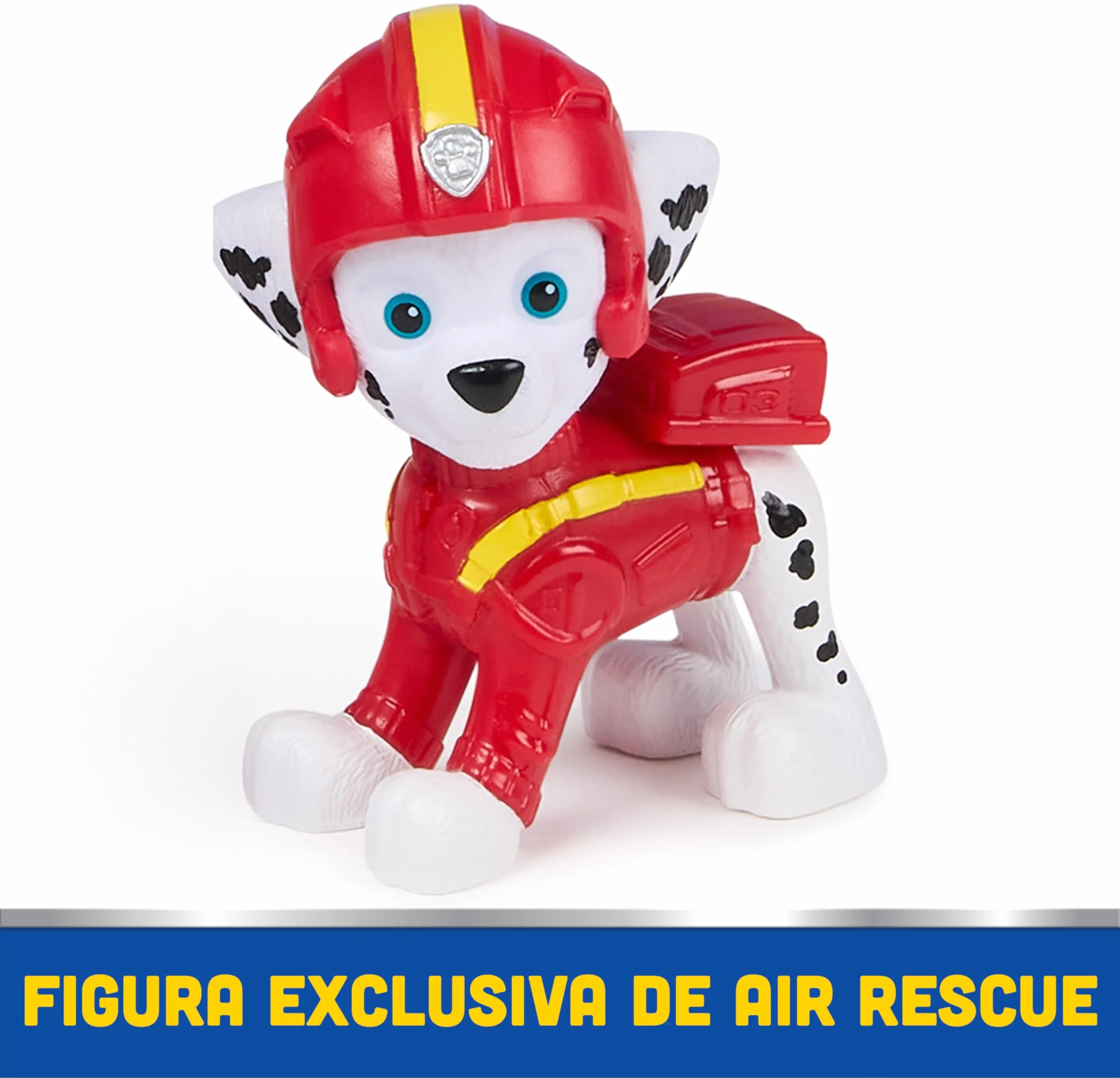 Paw Patrol Patrulla Canina Pack Figura Marshall Air Rescue HIDROAVIÓN Lanza PROYECTILES Juguetes Regalo Niño 3 años+