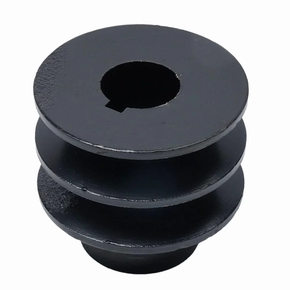 Polea de doble ranura en V 20 mm para correas A motor Honda cabeza convexa