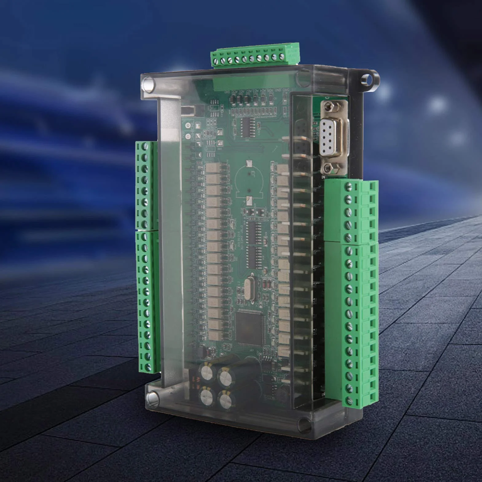 Tablero De Control Industrial Fx3u-32mt PLC, 16 Entradas 16 Salidas 24v 1a, Conteo De Alta Velocidad, Controlador Programable para Control De Automatización