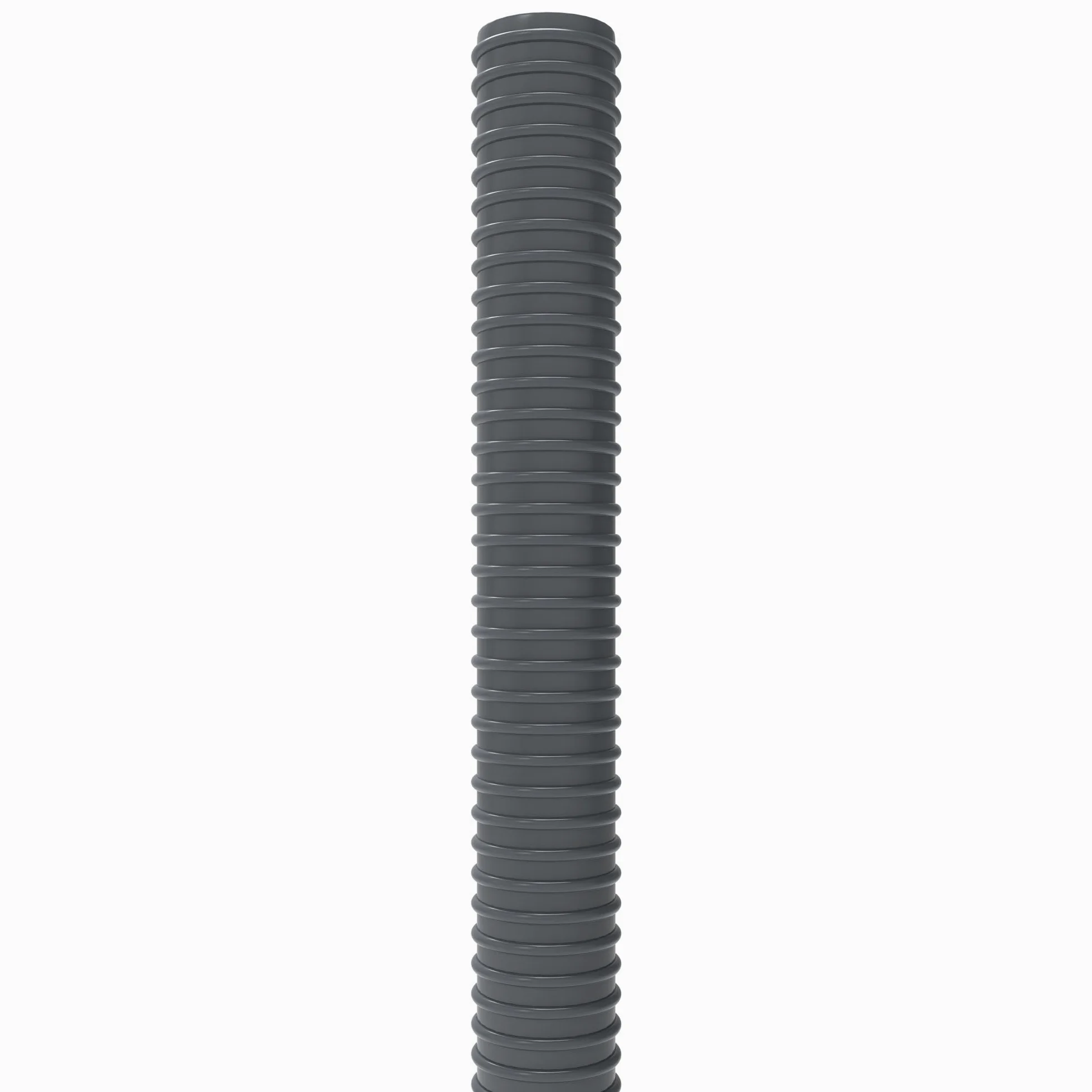 Manguera de aspiración de PVC, color gris, manguera en espiral, manguera flexible, difícilmente inflamable