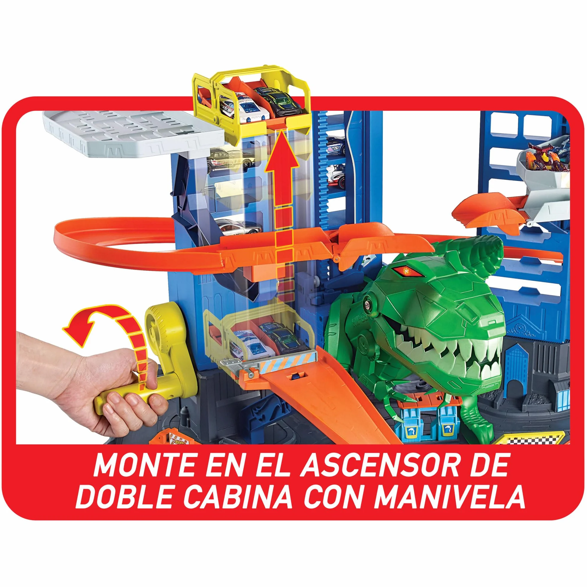 Hot Wheels Ultimate Garage Garaje Pista Coches Juguete Mattel GJL14
