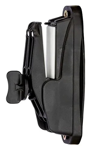 Kerbl 441290/603 - Aislador de sujeción (60 unidades), color negro