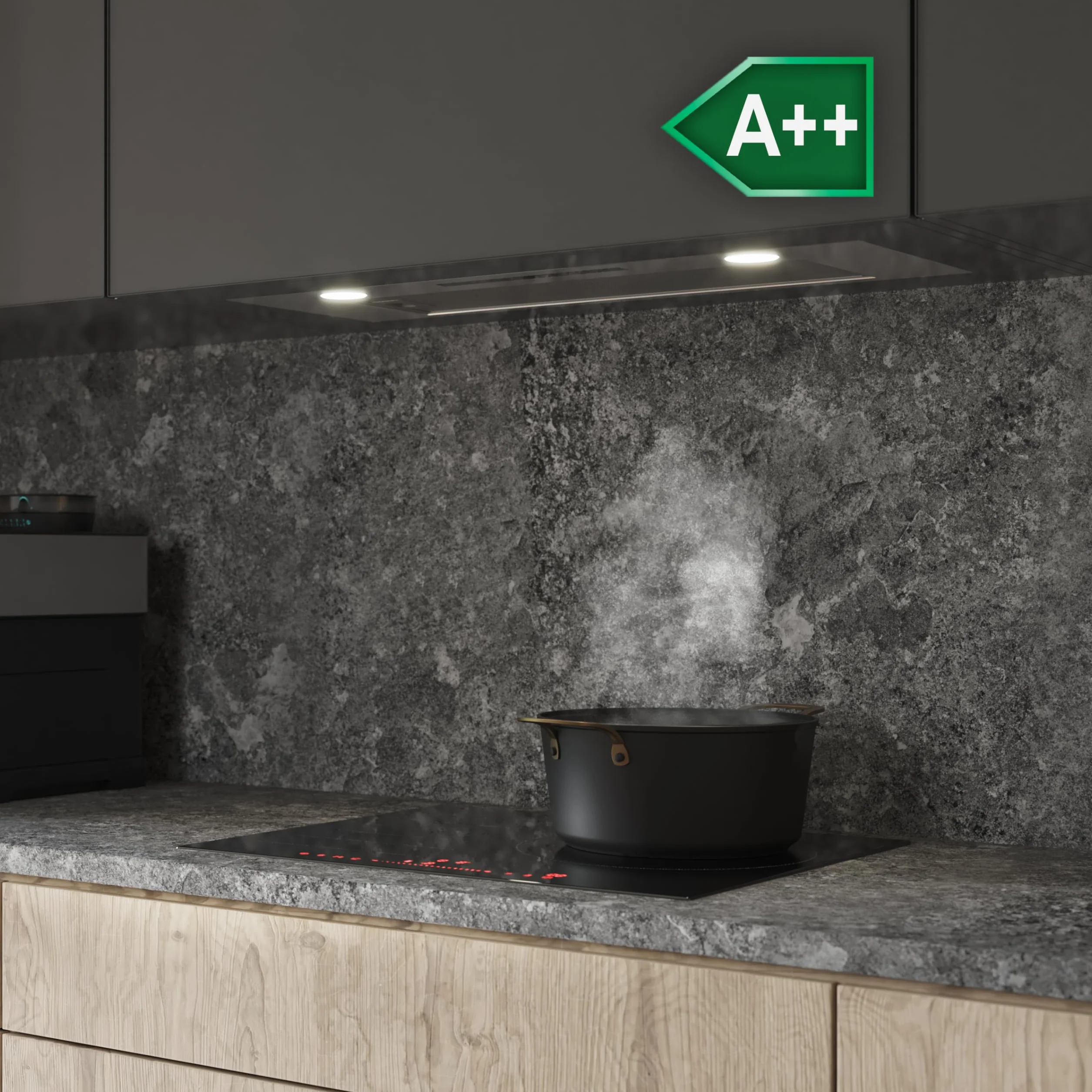 Cecotec Campana Integrable Bolero Flux IT 75cm 550m3/h 70W Inox A++