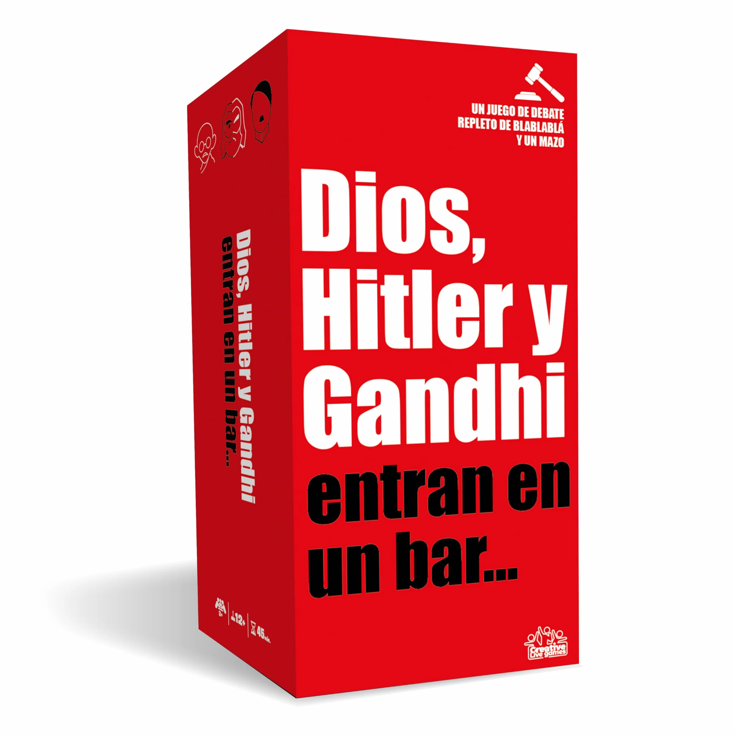 Juegos de Mesa Debate con Humor Inteligente y Cartas para Defender Ideas Controvertidas Set Estratégica Retórica