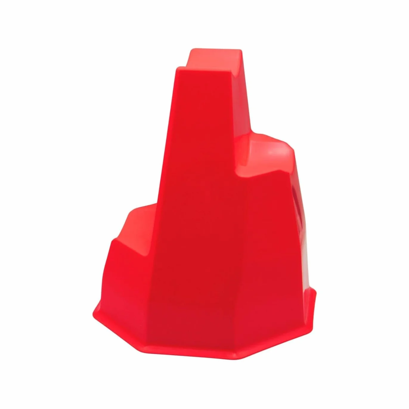 Brama West 4 caballos Pylonetti Bloque de obstáculos 30 cm x 35 cm x 30 cm Rojo 4 unidades