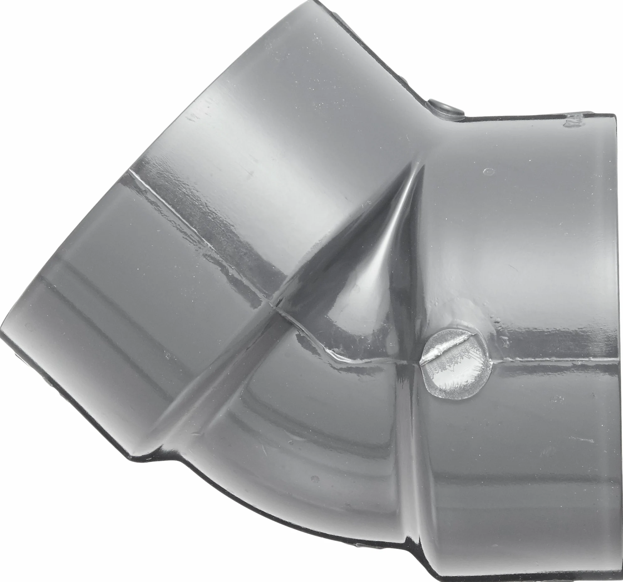 Spears 819 Series - Tubo de PVC (codo de 45 grados, horario 80, NPT hembra), 1/2", 1