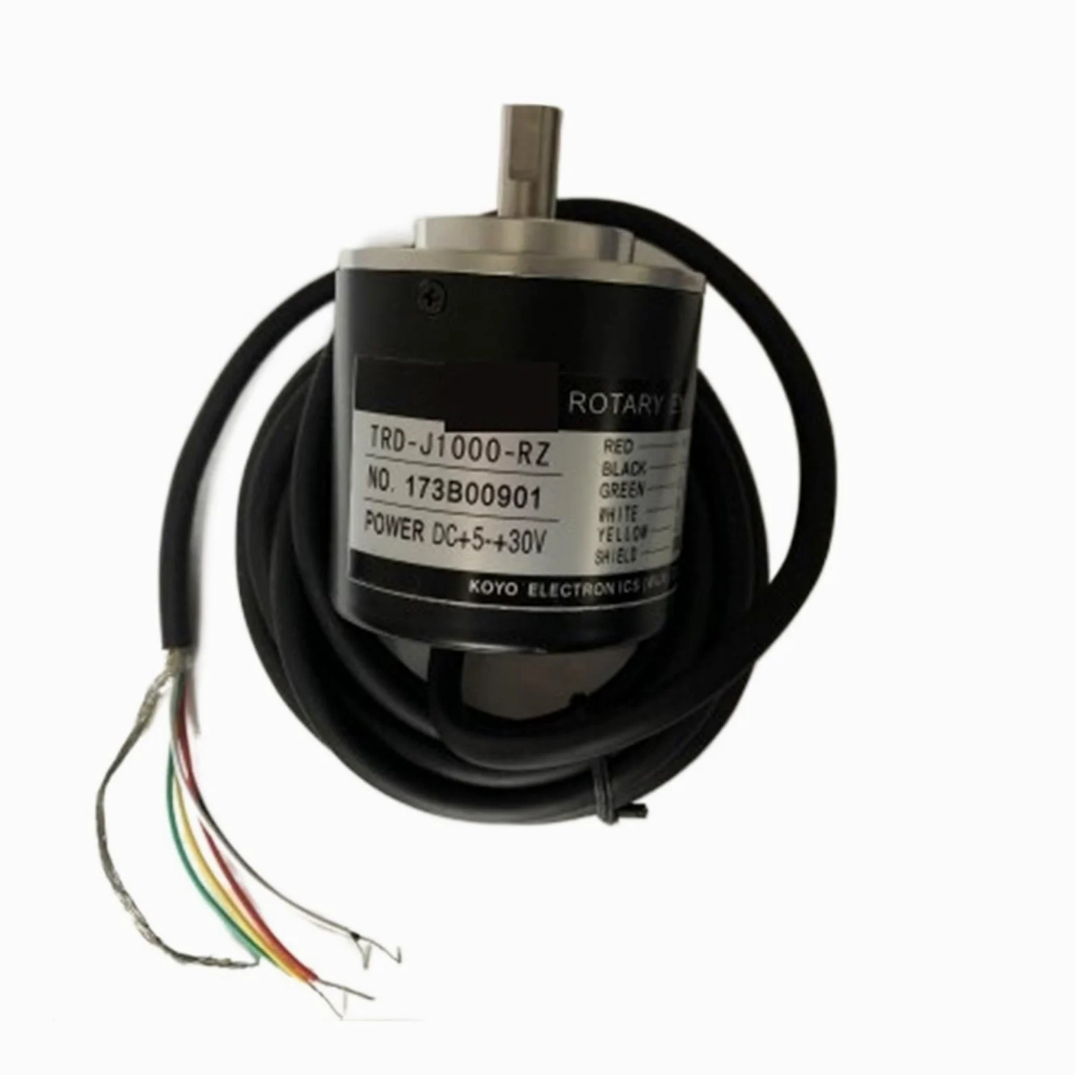 Encoder Rotatorio, Codificador Rotatorio Óptico Incremental De 50 Mm Eje De 8 Mm Resolución De TRD-J500-RZ 100 200 360 500 1000 Pulso Salida Push-pull(600PPR)