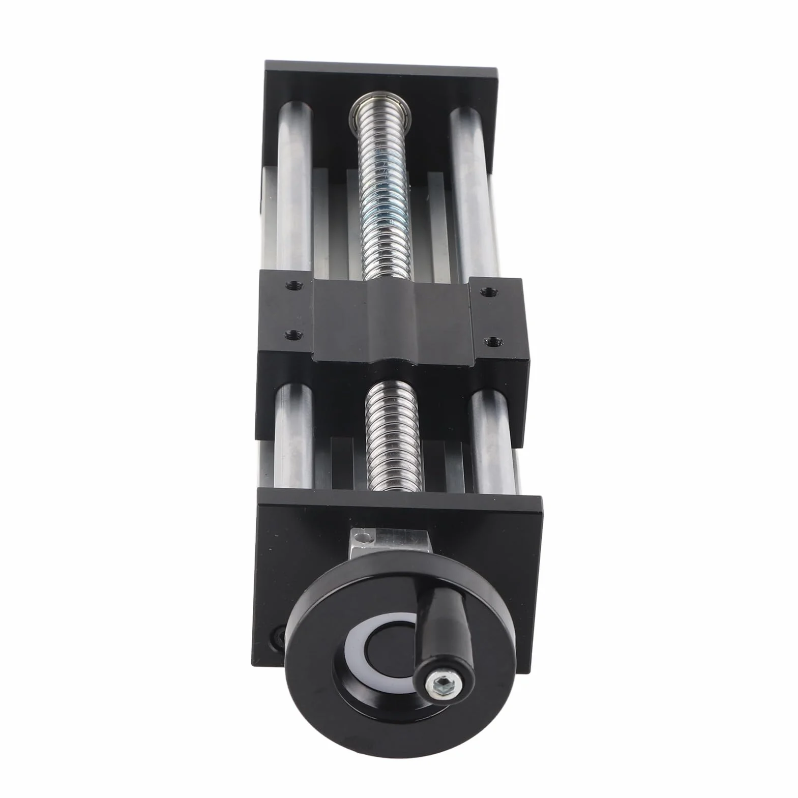 Jeanoko Etapa de riel Lineal de Mesa Deslizante 2-Axis Manual 200 mm con rodamientos lineales EBX1605