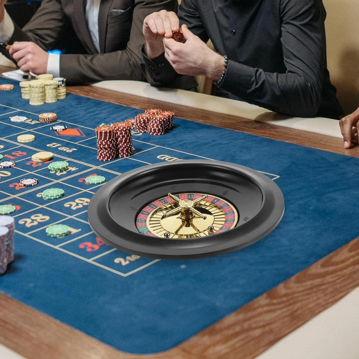 Rueda Giratoria De Póker Rusa 10.03 Pulgadas para Juego De Mesa Fiesta