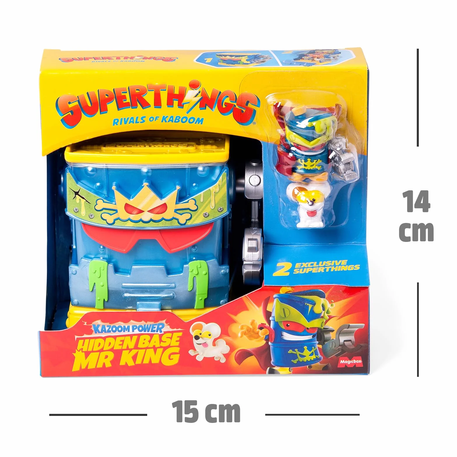 SUPERTHINGS KAZOOM Power Hidden Base Mr. King Guarida Serie TV