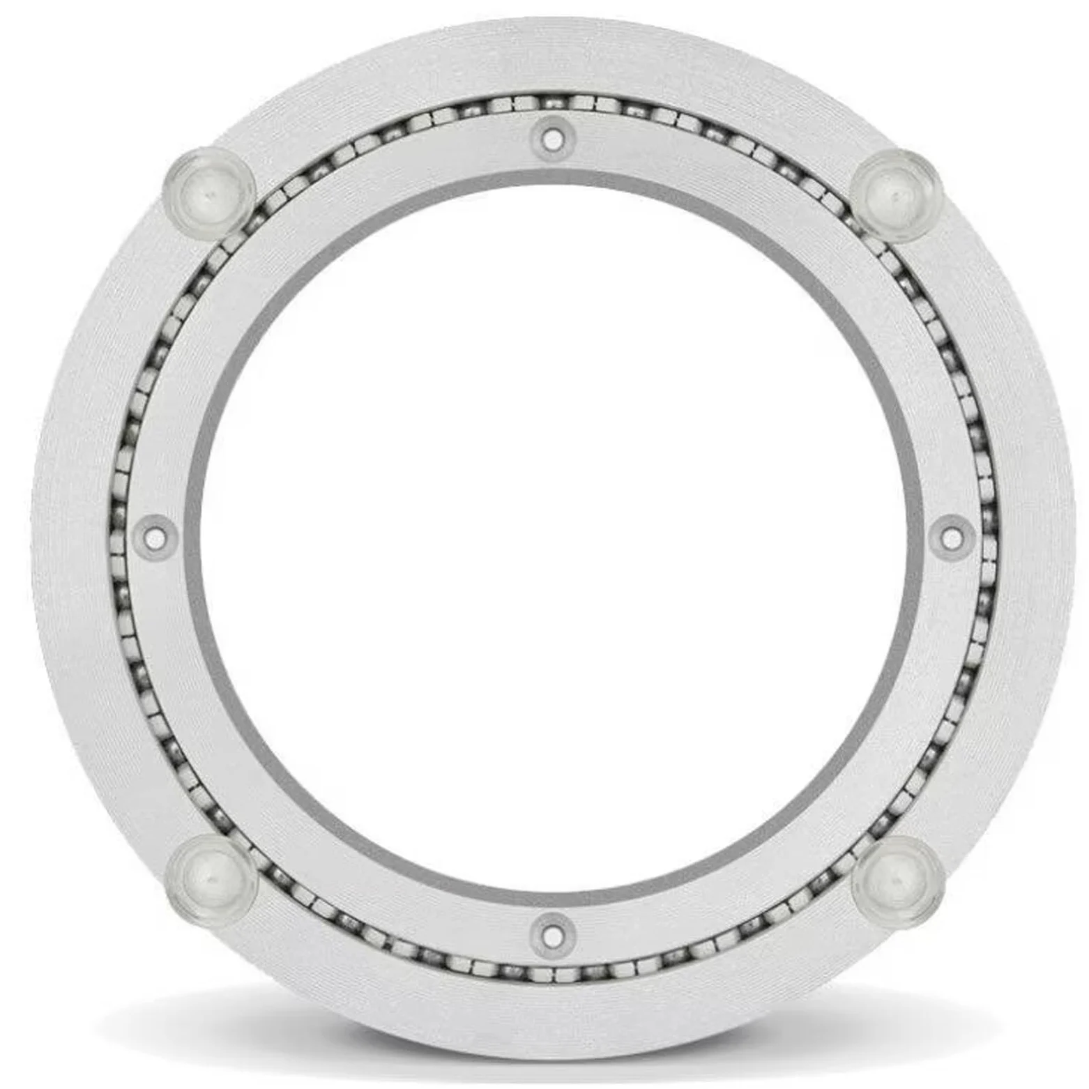 Rodamientos De Plataforma Giratoria,Pista Giratoria,Lazy Susan Giratoria | Placa Giratoria,Plato Giratorio,Metal De Aluminio,Para Hardware De Rodamiento De Plato Giratorio(450mm(18 inches))