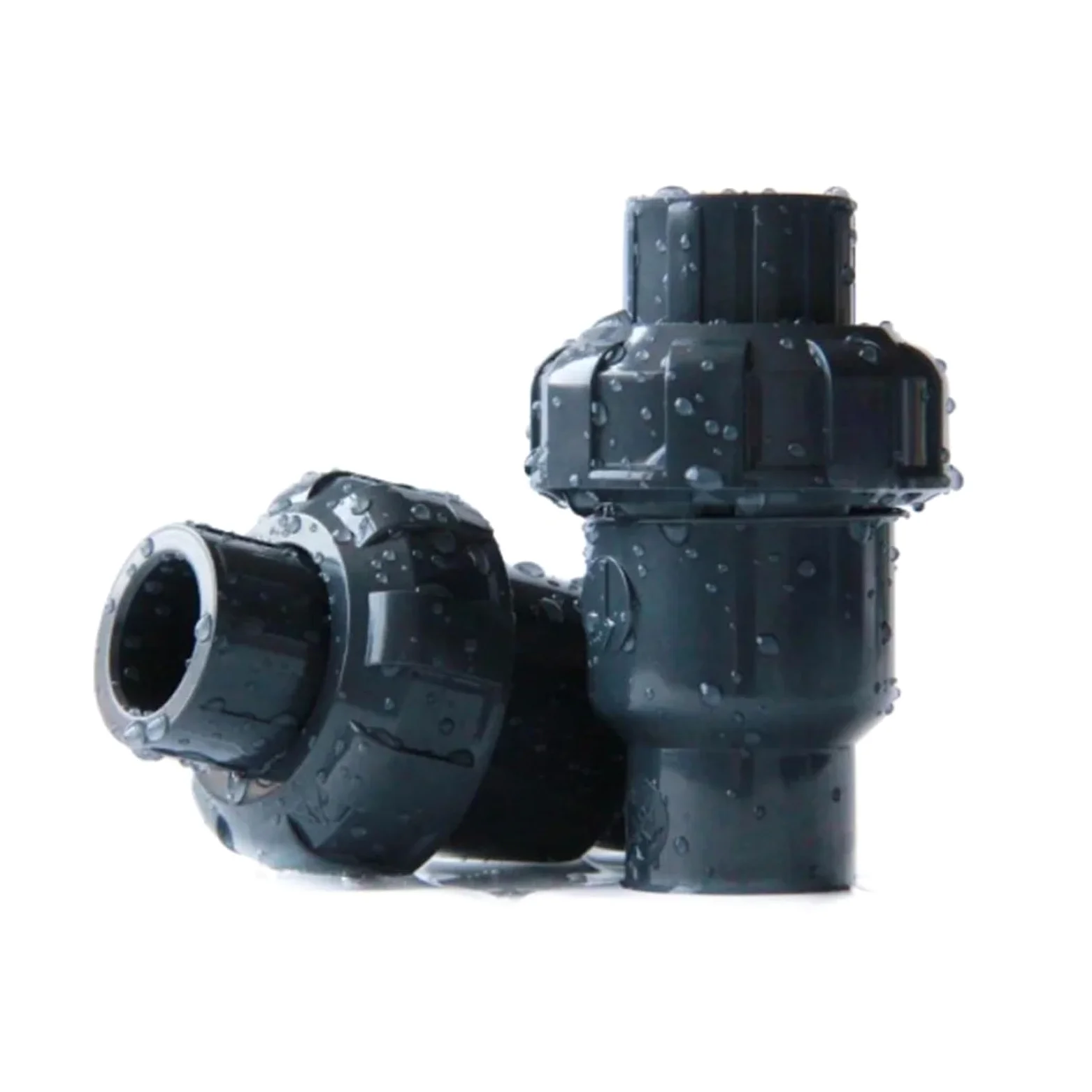 Válvula de retención de PVC SANKING de Taiwán, válvula de retención de aleta de plástico interior de 50MM, válvula Universal Vertical Horizontal DN25 DN32 DN40 DN50(DN40)