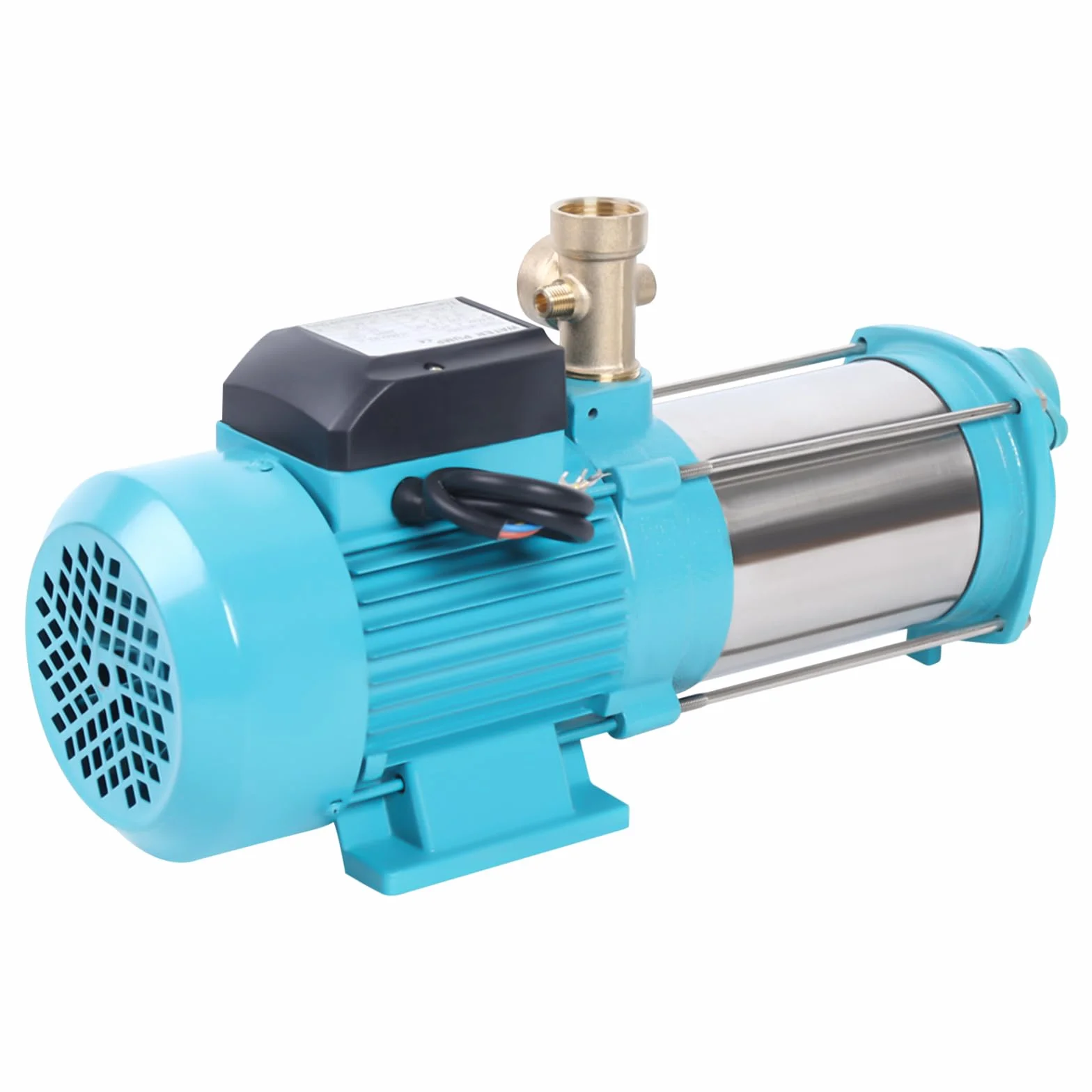 Bew Sserung - Bomba centrífuga (1300 W, 4000 L/H, 9,8 bar, caudal máximo: 4000 L/H, interruptor de presión)