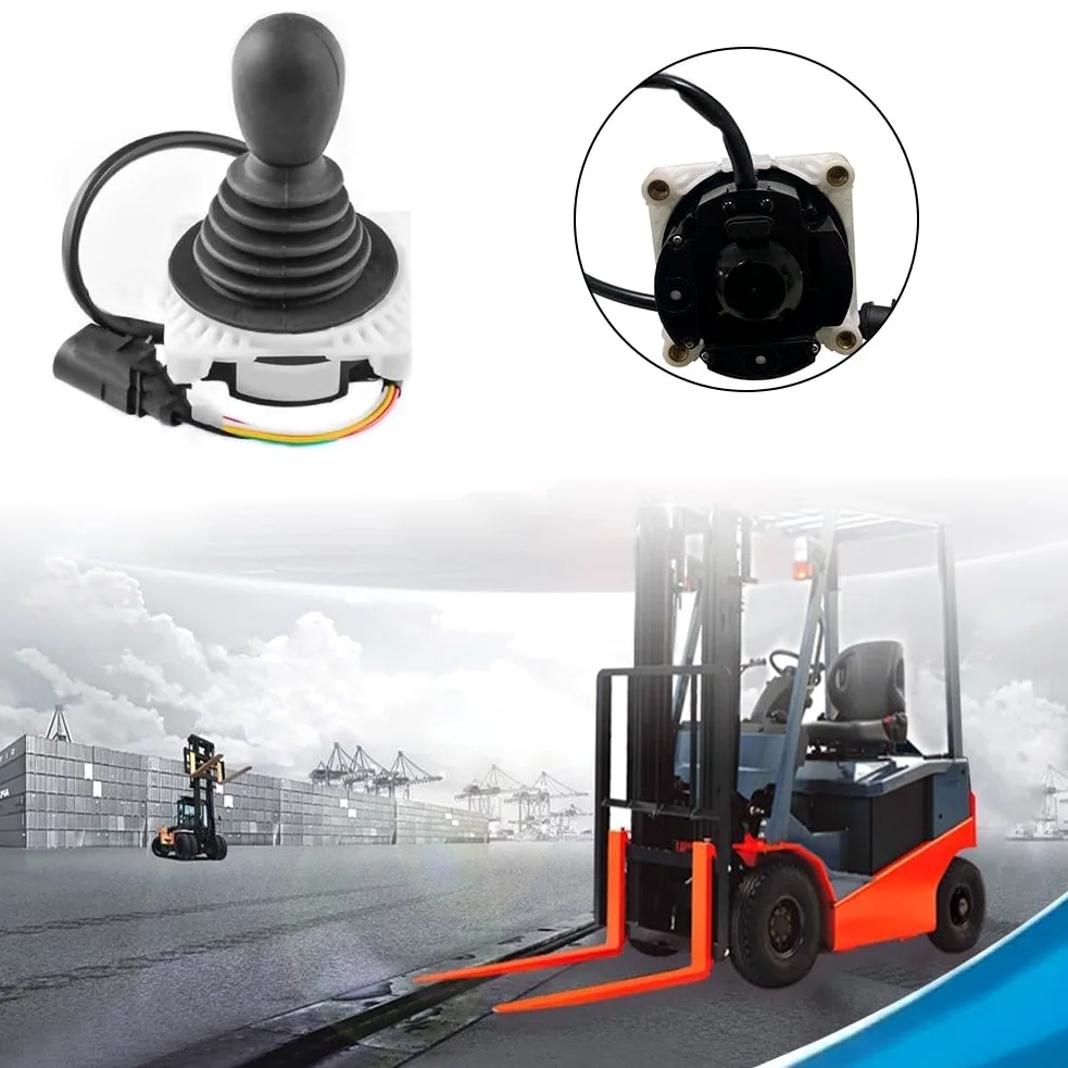 Manija cruzada de la carretilla elevadora eléctrica 7919040012 Joystick Cross Operating Handle para LINDE 1279/392/394/396 proporciona un agarre cómodo